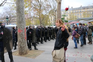 Stand-off at Place de la République